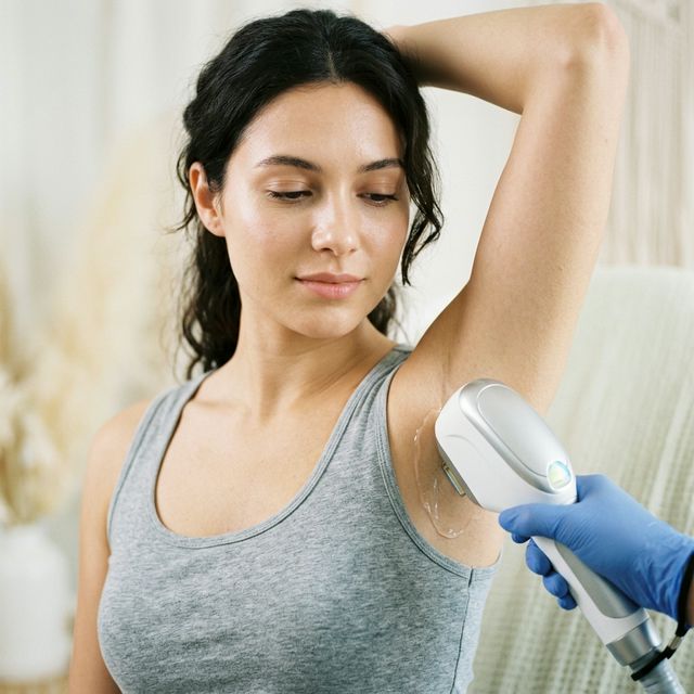 Dauerhafte Laser-Haarentfernung